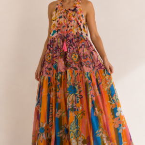 Vestido boho floral