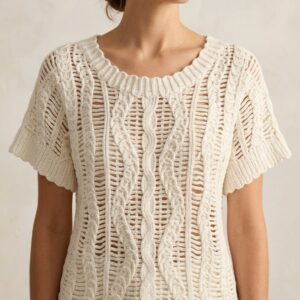 Camiseta crochet