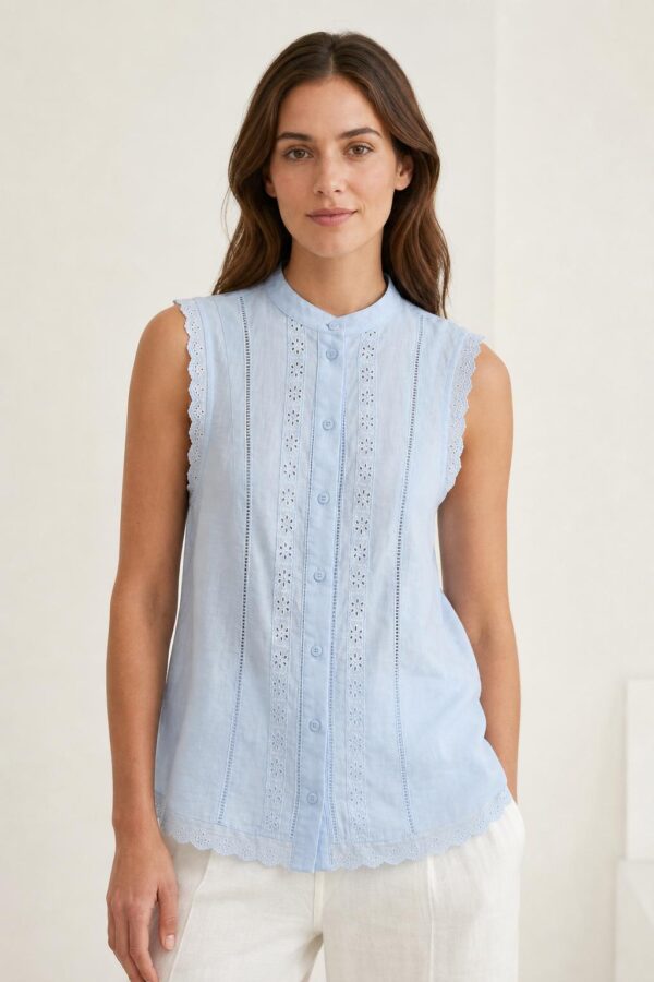 Camisa Toledo azul - modelo