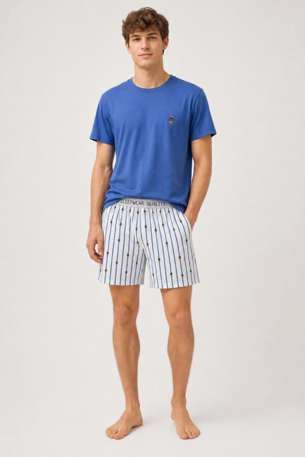 Pijama chico azul
