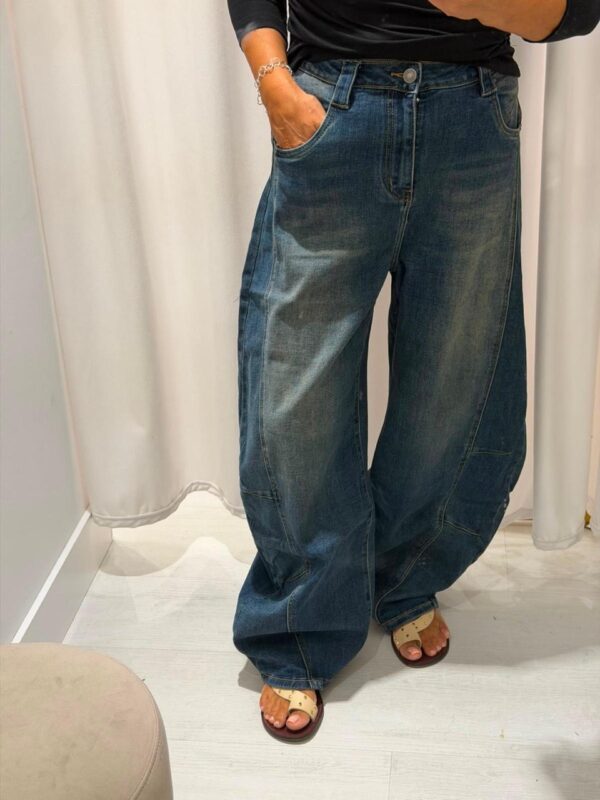 Jeans Luna de pernera ancha