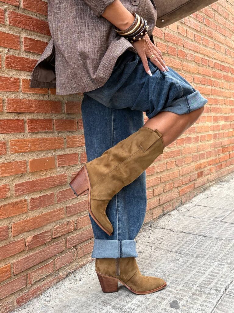 Bota Montana Camel, vista de conjunto